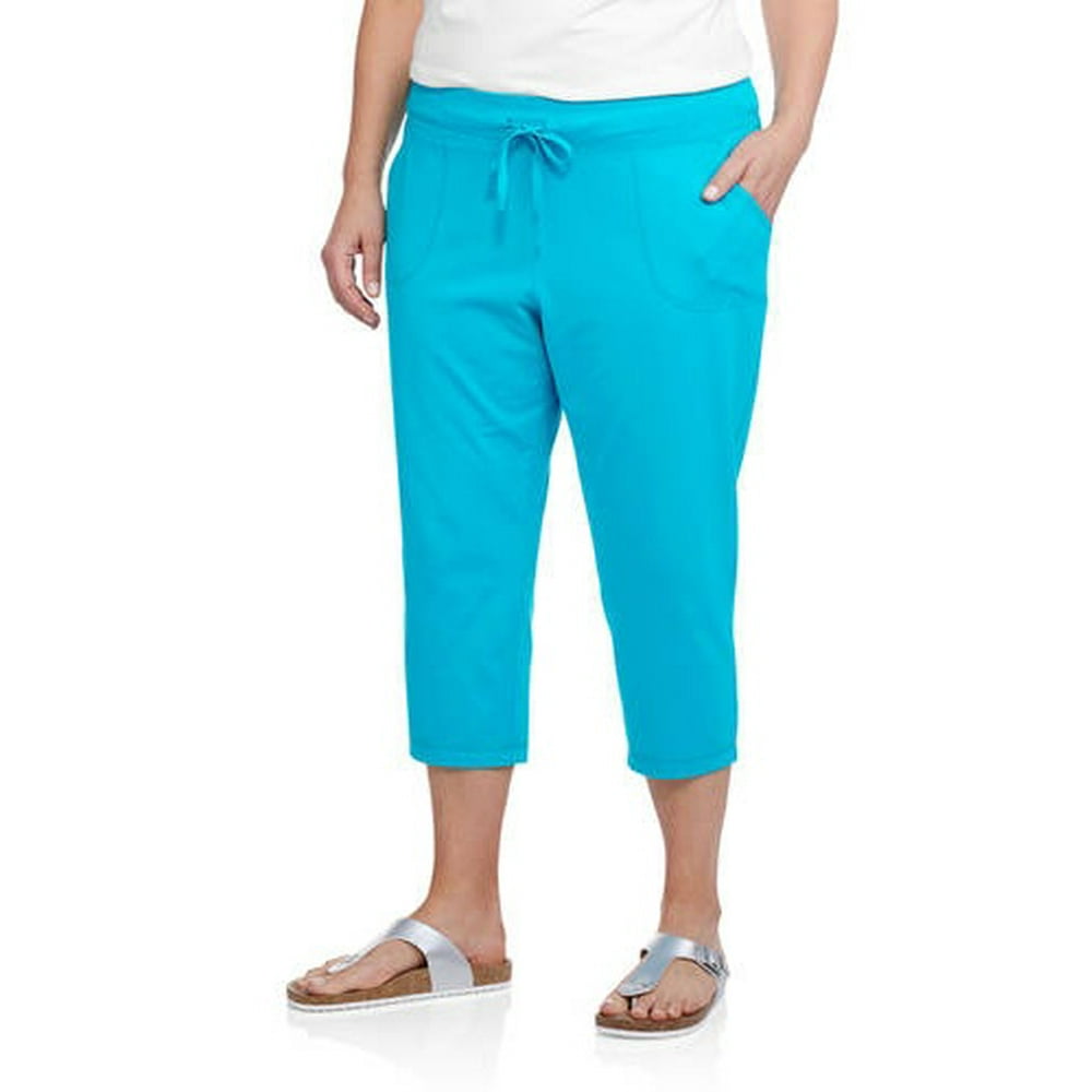 Danskin Now - Danskin Now Patch Pocket Capri - Walmart.com - Walmart.com