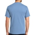 thumbnail image 2 of Mens Kneel for the Cross, Stand for the Flag Tee Shirt, XL Light Blue, 2 of 5