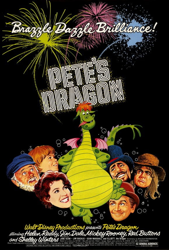 Pete's Dragon Movie CANVAS PRINT Home Wall Decor Giclee Art CA287