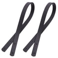 thumbnail image 1 of 2 Pcs Sangle de Sac à Main en Cuir PU 60CM Style Rivet Ceinture de Sac Fourre-Tout Bande Droite Sangle de Sac Fourre-Tout Sangle de Poignet Sac Classique Remplacement Poignée Ceinture pour Femmes (Café Profond), 1 of 9