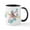 White/Black Inside, variant on CafePress - Happy Kayak Mug - 11 oz Ceramic Mug - Novelty Coffee Tea Cup