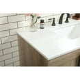 thumbnail image 4 of Elegant Kitchen and Bath 42 inch Single bathroom vanity in natural oak, 4 of 8