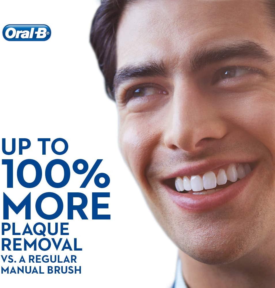 Oral B Genius 9000 Crossaction Electric Toothbrush 1 Black App Connected Handle 6 Modes With Sensitive Gum Care Walmart Com Walmart Com