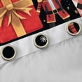 thumbnail image 4 of Feelyou Christmas Gifts Blackout Curtains Set of 2 (52x84 Each) for Kid, Royal Guarder Nutcracker Window Curtains, Winter Flower Plant Curtains and Drapes, Window Curtains Room Decor, 4 of 6