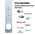 thumbnail image 3 of Universal Pipe Baffle Plastic Window Kit Plate Exhaust Fume Pipe Baffle, 3 of 5
