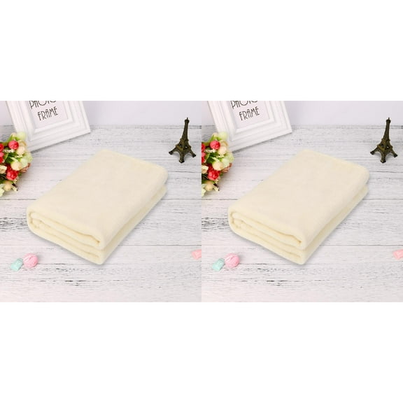 MZXELPRJD 2 Packs Throw Blanket Cozy Plush Blanket for Sofa Couch Bed Chair Thick Warm Blanket for Winter Soft Fuzzy Plush Twin Blanket for All Seasons 19.69X27.56inch