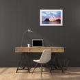 thumbnail image 3 of Delisle, Gilles 32x23 White Modern Wood Framed Museum Art Print Titled - Washington, Olympic NP Second Beach at sunset, 3 of 4