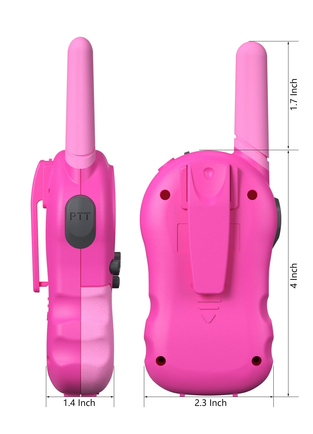 FOREDOM FD688 Rechargeable Walkie Talkies for Kids Long Range with Flashlight, 2 Pack　並行輸入