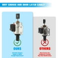 thumbnail image 6 of CVT Transmission Stepper Motor, High Precision Solenoid Motor, CVT Step Stepper Motor Replace for 2009-2012 Nis-san Alti-ma L4 2.5L Transmission Parts, Silver, 6 of 7
