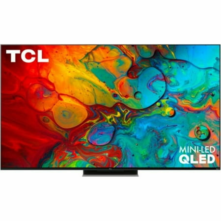 TCL 65in. Class 6-Series 4K QLED Dolby Vision HDR Roku Smart TV -Black