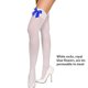 thumbnail image 5 of Sonducket 1 par de medias largas por encima de la rodilla para mujer, calcetines con lazo sexys a la moda, medias decorativas para Cosplay, fiesta, Bar, Disfraces de disfraces Blanco Azul Tipo 2 Sonducket AP014092-10, 5 of 6