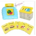 thumbnail image 1 of Juguetes para niños de 2 3 4 5 años, 224 palabras comunes, tarjetas parlantes, juguetes sensoriales Montessori, juguetes de aprendizaje para autismo, juguetes de terapia del habla, 1 of 5