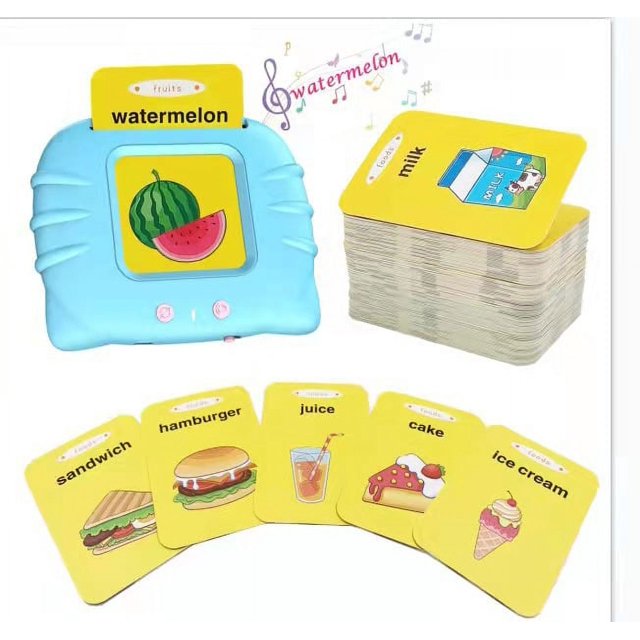 Juguetes para niños de 2 3 4 5 años, 224 palabras comunes, tarjetas parlantes, juguetes sensoriales Montessori, juguetes de aprendizaje para autismo, juguetes de terapia del habla
