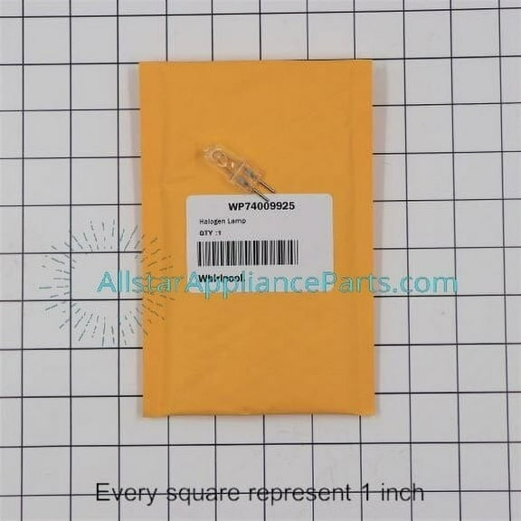 Whirlpool Range/Stove/Oven Halogen Lamp WP74009925