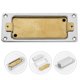 thumbnail image 2 of 2 PCS Guitar Sealed Humbucker Pickup Cover Shell Humbucker Pickup Frames Base Plate Flat Neck and Bridge Pickup Mounting Ring for LP Style Electric Gu, 2 of 4