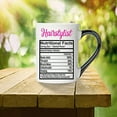 thumbnail image 2 of Cottage Creek 16 oz Hairstylist Coffee Mug, White Ceramic Cup with Letter Print, 2 of 3