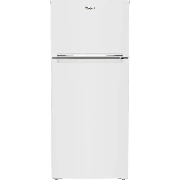 Whirlpool 13 Cu. Ft. Top-Freezer Refrigerator (24-Inch Wide, Stainless Steel)
