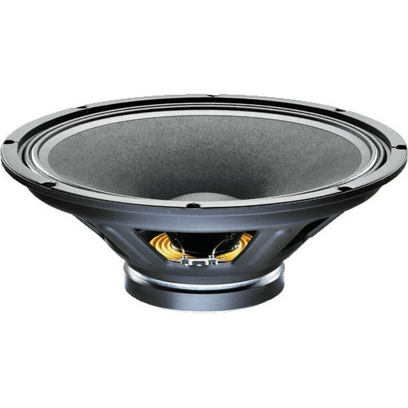 Celestion 15-in bass & mid-range driver providing 98dB sensitivity & 250 Watts RMS