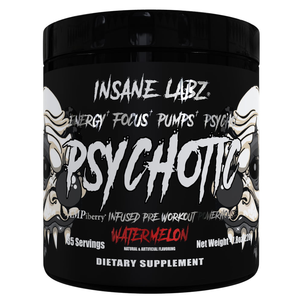15 Minute Pre Workout Psychotic Gold for Gym
