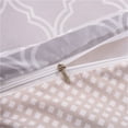 thumbnail image 5 of JML 3 Pieces Duvet Cover Set Queen With Zipper Closure,Soft Microfiber Comforter Cover Set, 5 of 5