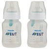 Philips AVENT Anti-Colic Baby Bottles with AirFree Vent, 9oz, 2pk, Clear, SCY703/02