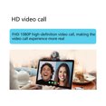 thumbnail image 3 of Sywqhk 2mp AI Humanoid Smart Auto Tracking Cámara USB con micrófono HD Webcam (Blanco), 3 of 9
