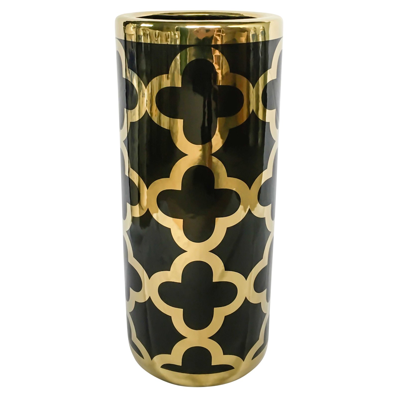 Sagebrook Home Quatrefoil Umbrella Stand
