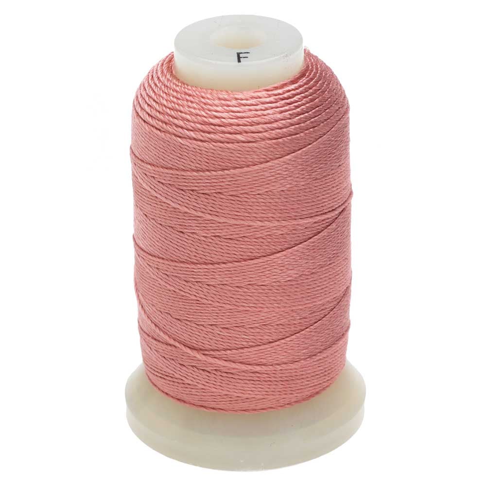 The Beadsmith 100 Silk Beading Thread, Size F, 140 Yards, 1 Spool