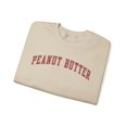 thumbnail image 3 of Peanut Butter Sweatshirt Gifts Crew Neck Shirt Long Sleeve Unisex, 3 of 7