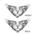 thumbnail image 3 of Sikiie Intricate Cat Mandala Dog Bandanas-Dog Scarf Bib Kerchief Breed for Dogs and Small for Pets Gift-Medium, 3 of 5