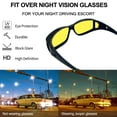 thumbnail image 6 of Joopin Night Vision Glasses Fit Over Glasses for Men Women, Night Driving Yellow Lens Glasses, 6 of 8
