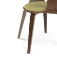 thumbnail image 6 of Simpli Home Lowell Bentwood Dining Chair in Acid Green Linen Look Fabric, 6 of 10