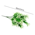 thumbnail image 3 of Artificial Lavender Bouquet Realistic Silk Like Flowers for Home Decor Table Centerpiece Purple Green Blue, 3 of 6
