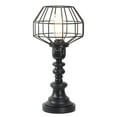 thumbnail image 3 of American Art Decor Metal Caged Wire Table Lamp 18", 3 of 5