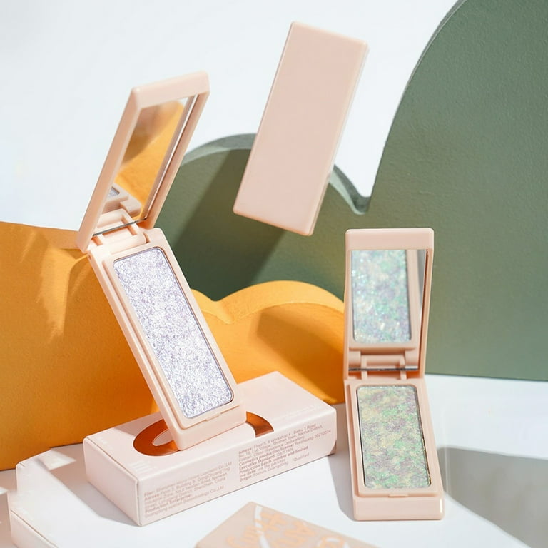 HSMQHJWE Mini Face Highlighter White Highlighter Body Powder