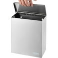 thumbnail image 2 of Global Industrial Sanitary Napkin Disposal - Stainless Steel, 2 of 4