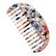 thumbnail image 1 of Qarigey Peine de tablero de acetato estilo abrazo artístico y de moda, peine de pelo semicircular químico compacto, peine de pelo Type2 NO2, 1 of 6