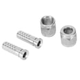 thumbnail image 2 of Barb Fitting, 8mm Stainless Steel Durable Barbed Nut Sets, For Commercial Draft Systems Ball Lock Pin Lock, 2 of 8