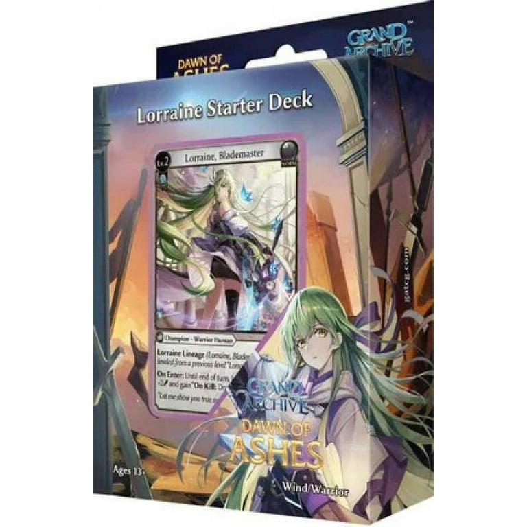 Grand Archive Dawn of Ashes Lorraine Trading Card Game Starter