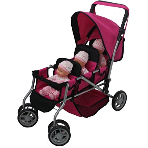 twin pram for dolls