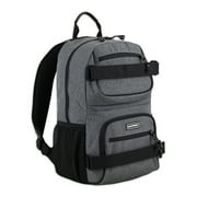 Eastsport Unisex Skatepark Laptop Backpack, Dark Gray
