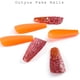 thumbnail image 2 of Uñas postizas largas Zhivalor brillantes a presión Bailarina acrílicas 20 piezas color naranja, 2 of 8