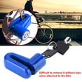 thumbnail image 2 of 3 Colors Metal Bike Lock Disc Brakes Anti Theft Bicycle Locks With Plastic Frame & Keys, 2 of 8