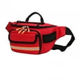 thumbnail image 4 of Riñonera de primeros auxilios para exteriores, bolsa para traumatismos, organizador vacío, ligera y duradera, impermeable, bolsa de almacenamiento de, 4 of 8