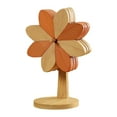 thumbnail image 1 of Posavasos aislantes térmicos, manteles individuales de madera para tazas, centro de mesa de cocina, mesa antideslizante con 5 posavasos, 1 of 9