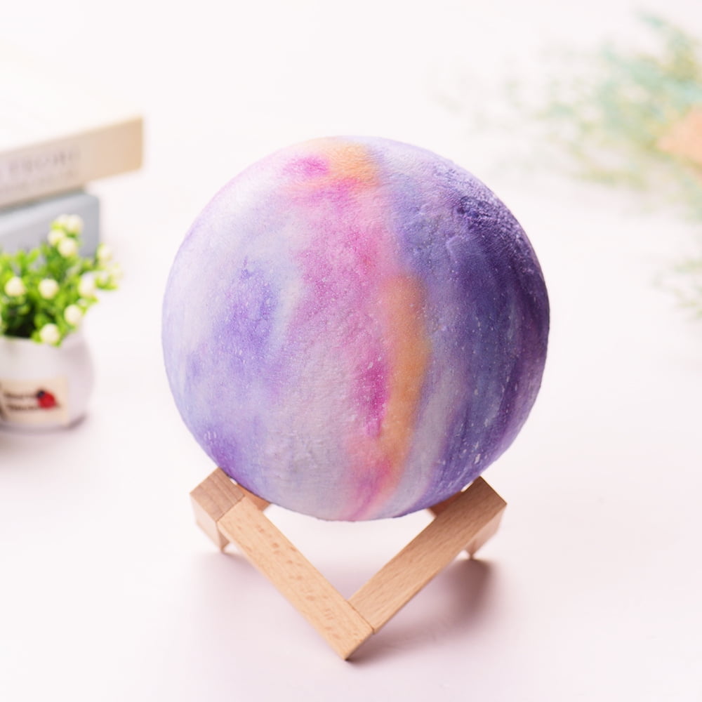Aibecy Led Moon Lamp Moon Night Light 3d Printed Large Lunar Lamp With Stand Usb Cable 16 Glowing Colors Remote Control Touchcontrol Rechargeable Brightness Adjustable Home Light Walmart Com Walmart Com