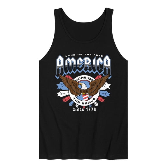 Instant Message - America Rock Tee Graphic Tank Top