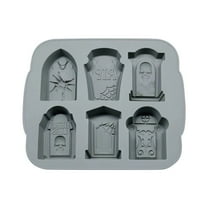 XKHAZA Tombstone Cakelet Pan, Large Cake Pan Baking Cake for Halloween and Birthday Party