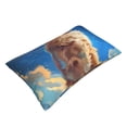 thumbnail image 2 of Haiem Pillowcase for Hair and Skin Queen - Starry Sky Cloud Dog Printed Soft Pillowcase with Envelope Closure-14"x20", 2 of 8