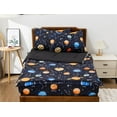 thumbnail image 5 of NTBED 3-Piece Kids Comforter Set - Zipper Bedding for Boys, Twin - Outer Space Galaxy Theme, 5 of 7